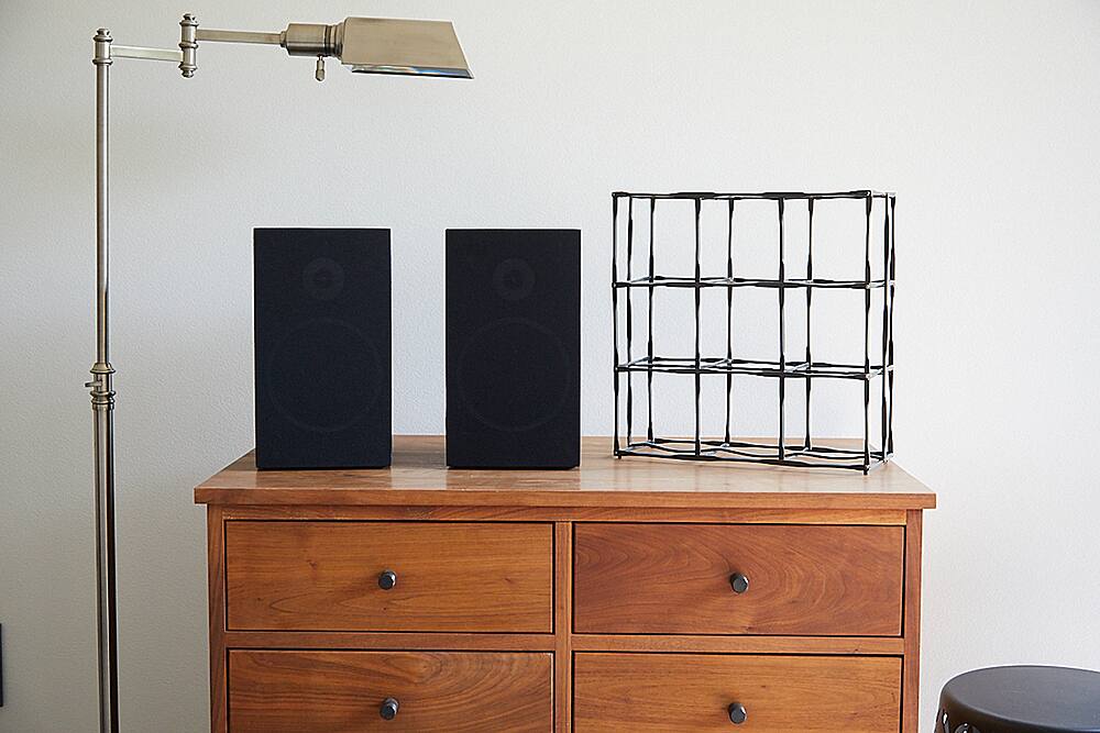 Alt View 13. iLive - Bluetooth Bookshelf Speaker - Black.