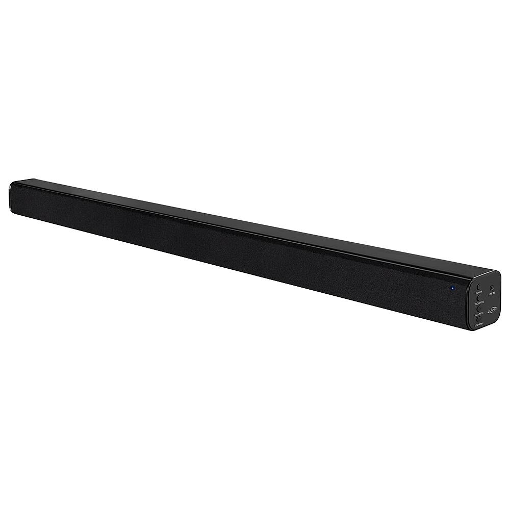 Back. iLive - 32" Bluetooth 2.0 Sound Bar - Black.