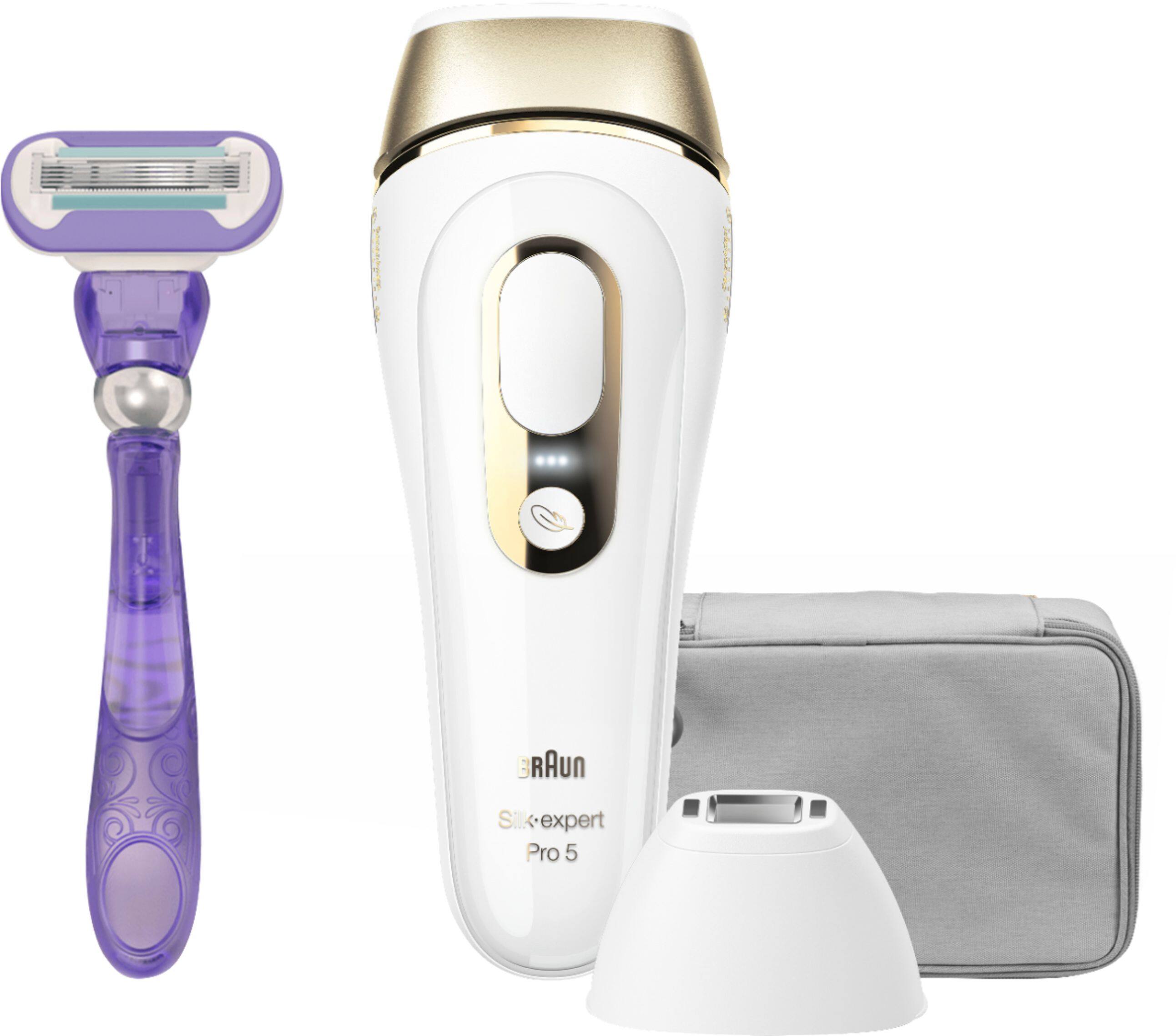 Best Buy: Braun Silk-expert 5 IPL Hair Removal System White/Gold