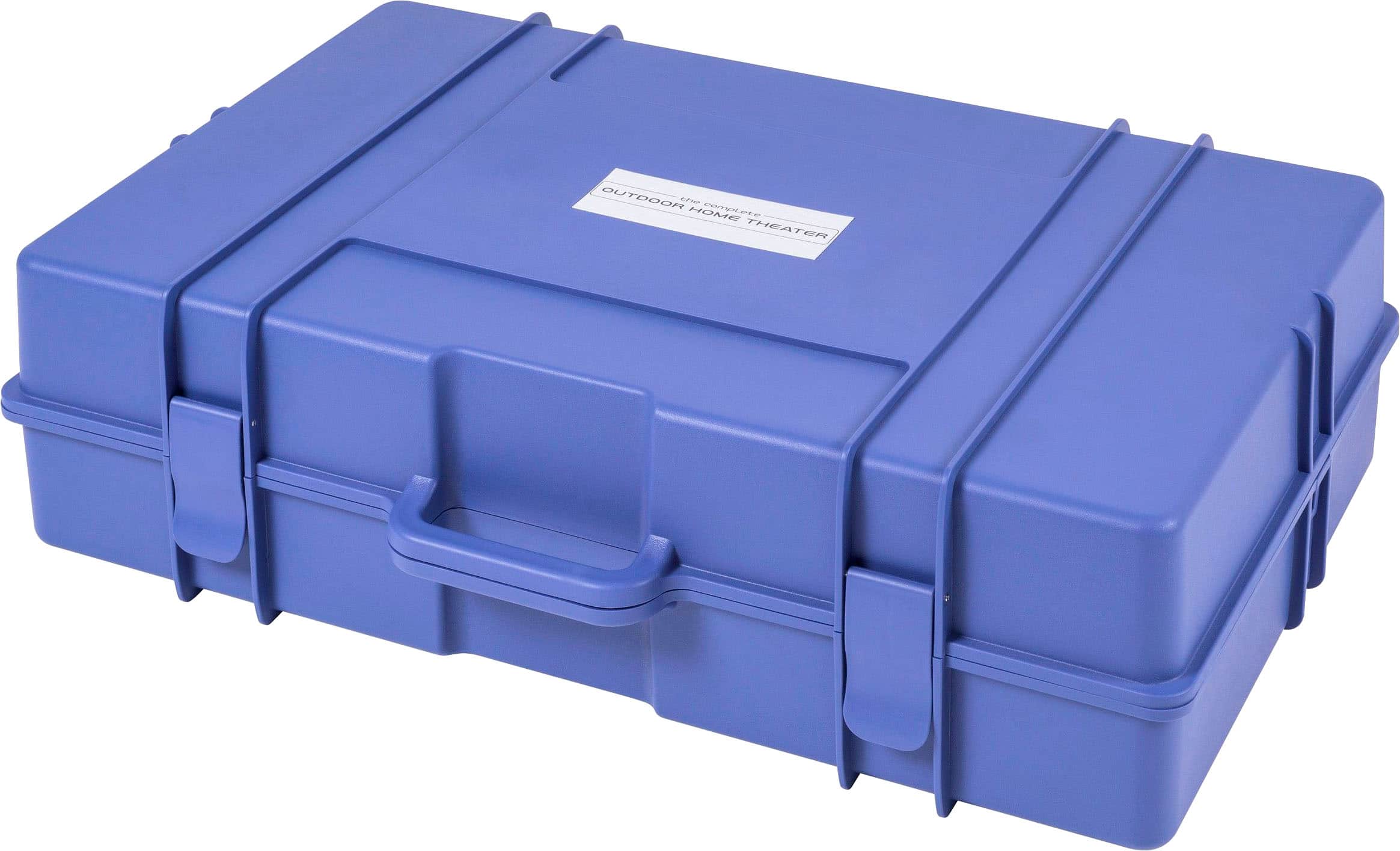 Alt View 14. Insignia™ - Complete Outdoor Projector Kit with 91” Folding Screen, Projector, and Speaker - White.