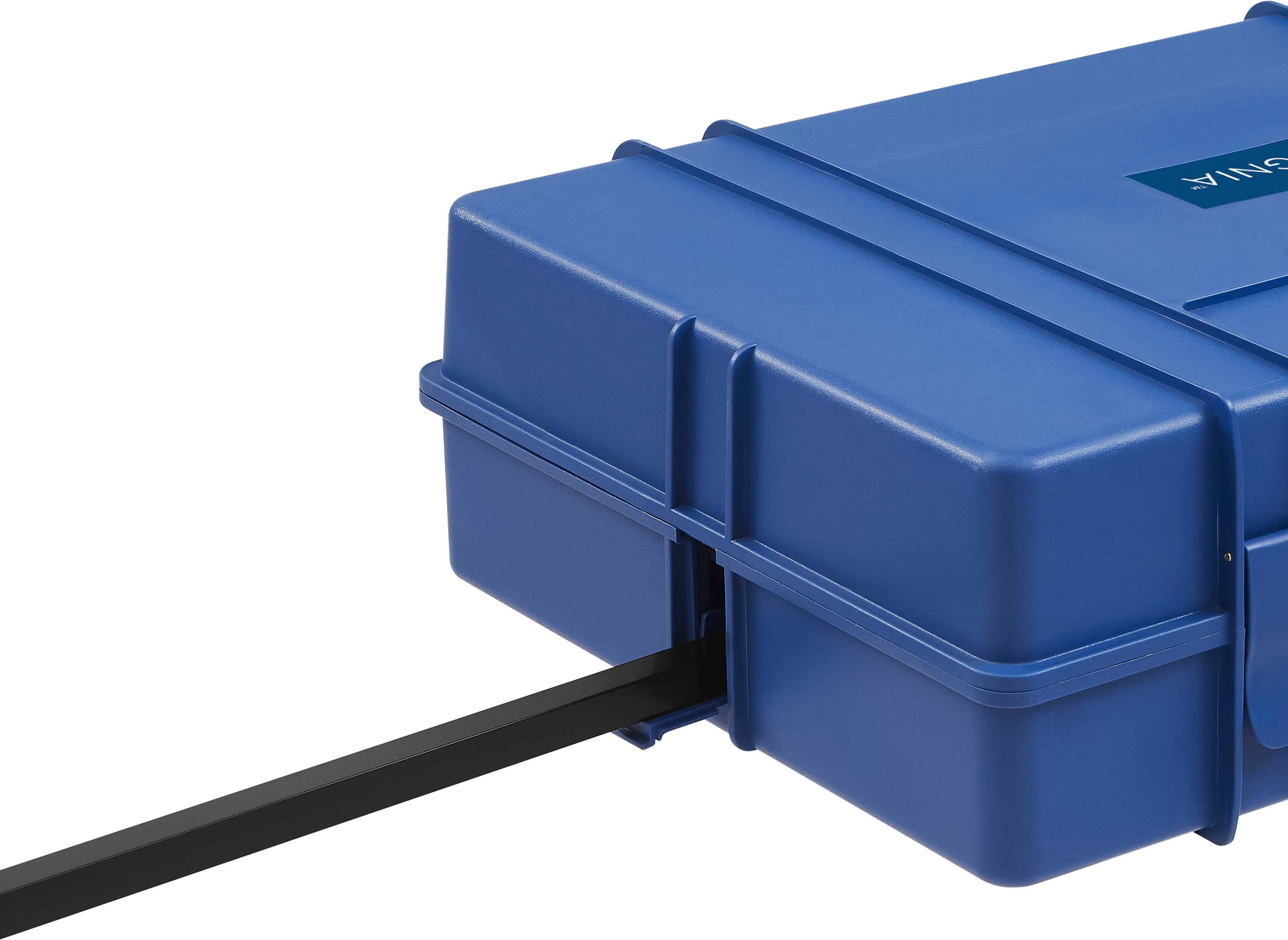 Alt View 19. Insignia™ - Complete Outdoor Projector Kit with 91” Folding Screen, Projector, and Speaker - White.