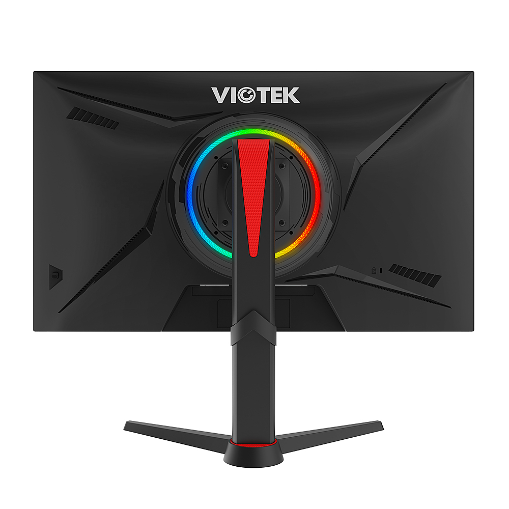 Back View: Viotek - GFT27CXB 27-Inch 240Hz Full-HD 1ms  Gaming Monitor - Black