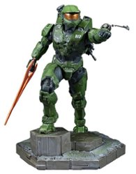 Dark Horse Comics - Halo Infinite Master Chief with Grappleshot 10" PVC Statue (Exclusive Red Energy Sword Variant) - Front_Zoom