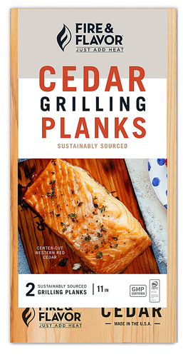 Fire & Flavor - Cedar Grilling Planks - Wood