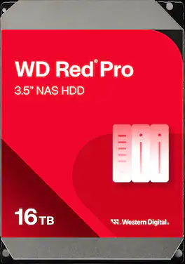 WD - Red Pro 16TB NAS Internal Hard Drive
