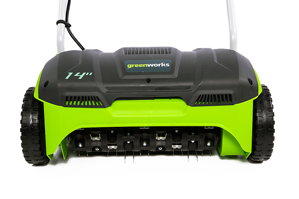 Greenworks 14 inch 10 Amp Corded Electric Lawn Dethatcher DT14B00