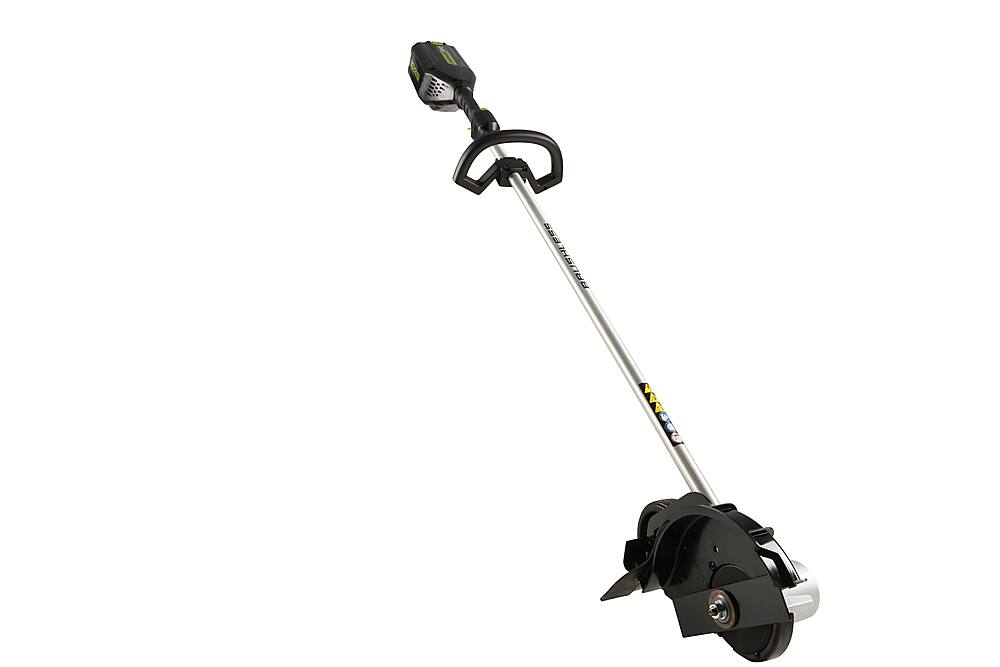 Left. Greenworks - 80-Volt Pro 8-Inch Cutting Diameter Brushless Straight Shaft Edger (Battery Not Included) - Green.