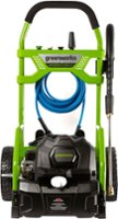 Greenworks - 2000 PSI Electric Pressure Washer - Green - Front_Zoom