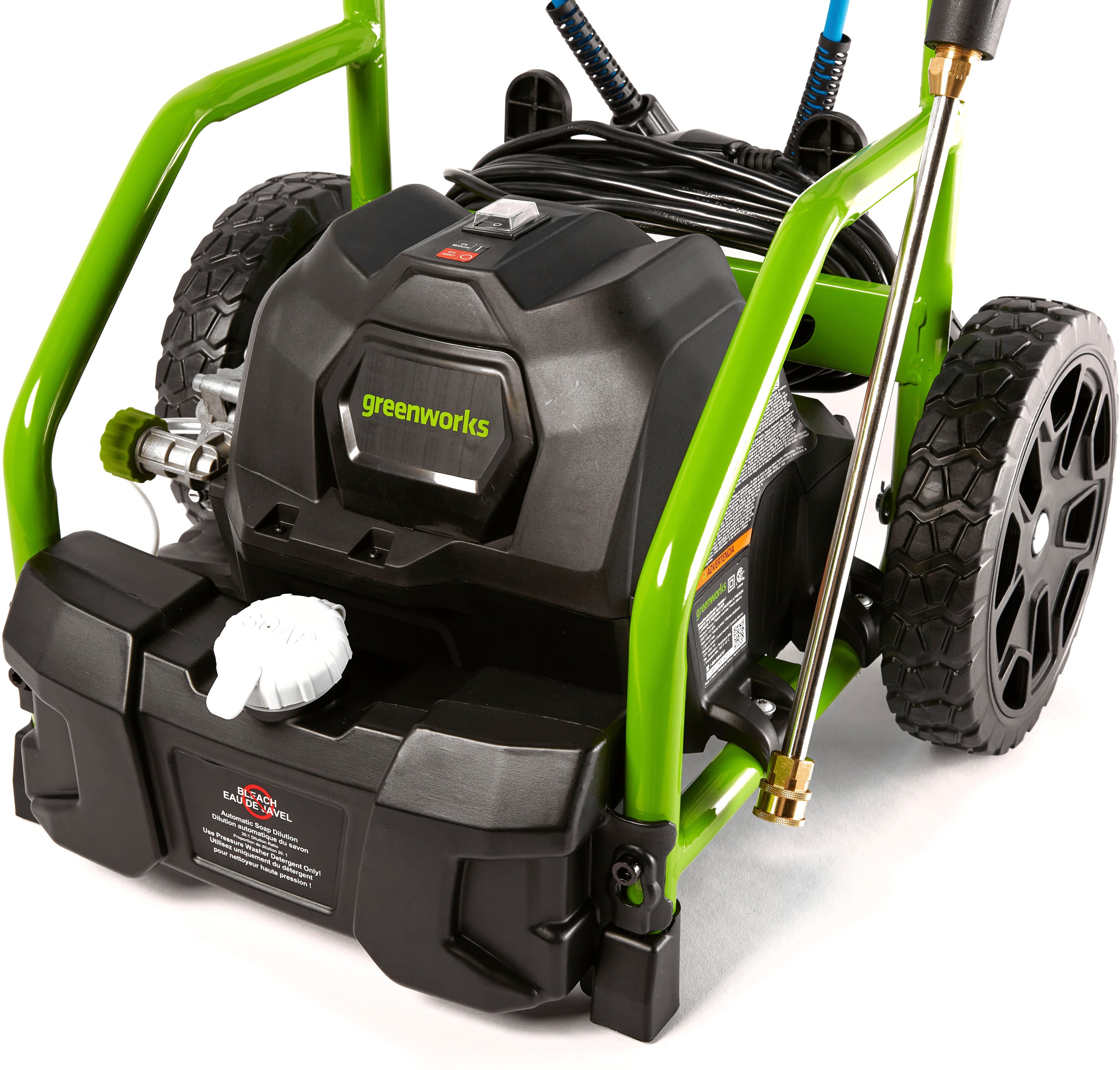 Greenworks Pro Electric Pressure Washer up to 3000 PSI at 2.0 GPM Green  5113902/GPW3001 - Best Buy