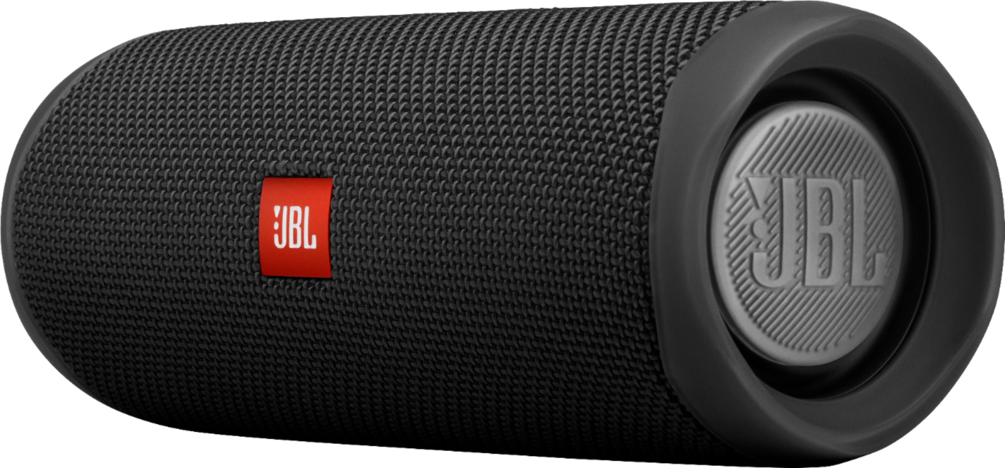 JBL - Geek Squad Certified Refurbished Flip 5 Portable Bluetooth Speaker - Black