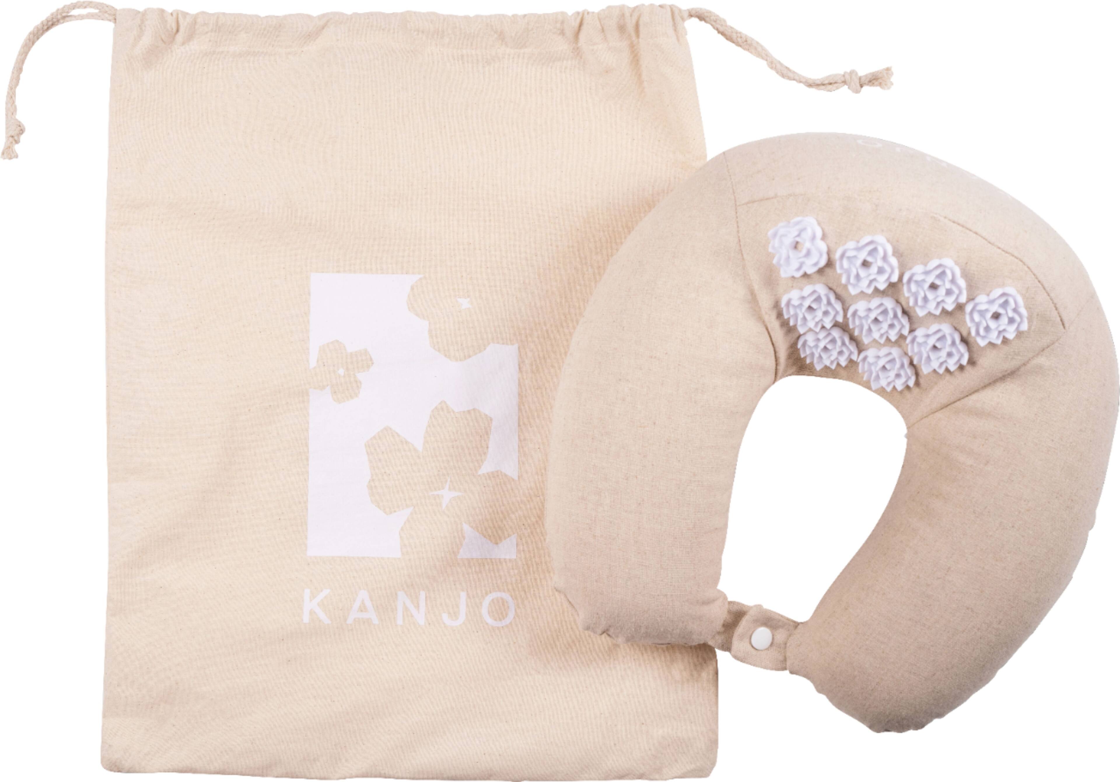 Kanjo memory foam acupressure neck pillow best sale