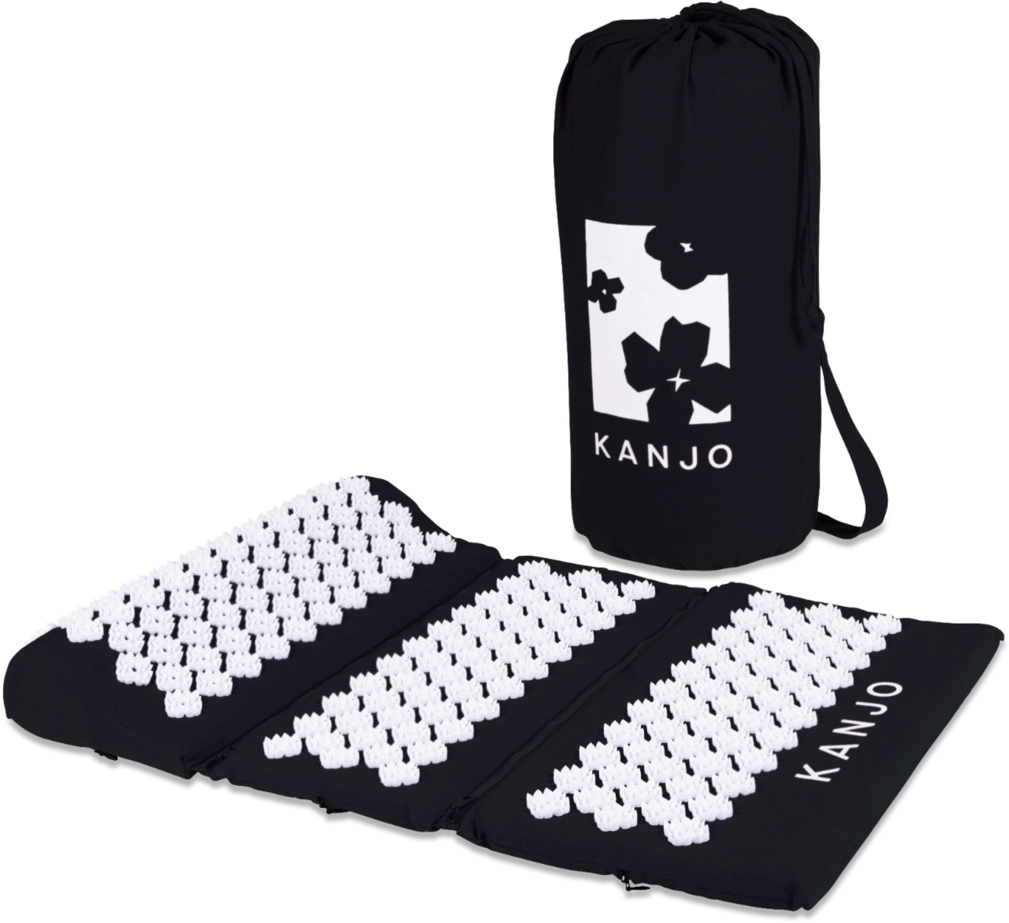 Best Buy Kanjo Acupressure ZipApart Mat Black KANZIPONYM