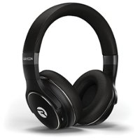 Raycon - The Everyday Over-Ear Active-Noise-Canceling Wireless Bluetooth Headphones - Carbon Black - Front_Zoom