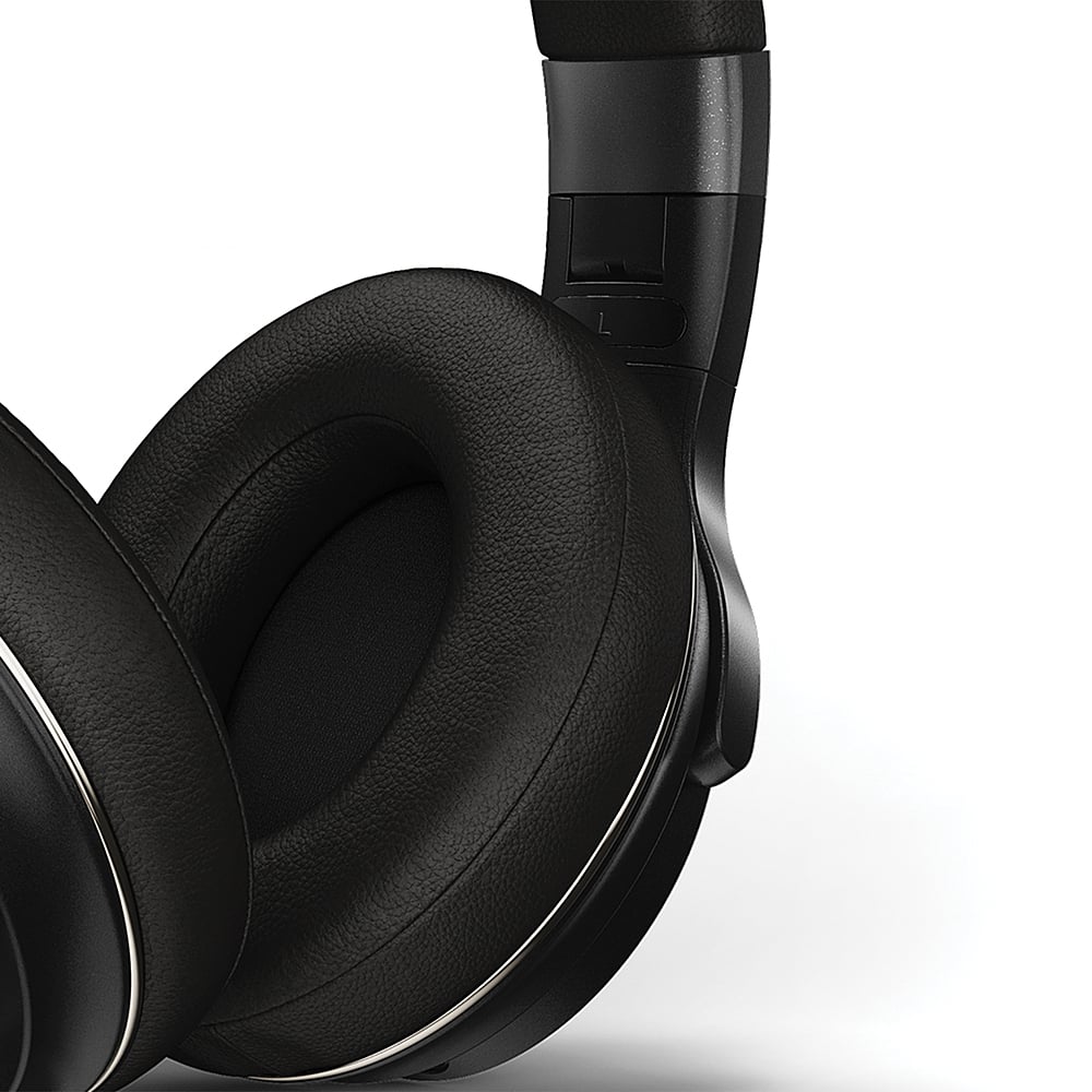 Alt View Zoom 12. Raycon - The Everyday Over-Ear Active-Noise-Canceling Wireless Bluetooth Headphones - Carbon Black.