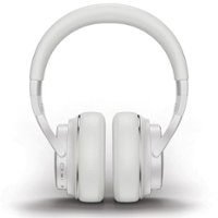Raycon - H20 Wireless Noise-Cancelling Over-the-Ear Headphones - White - Front_Zoom