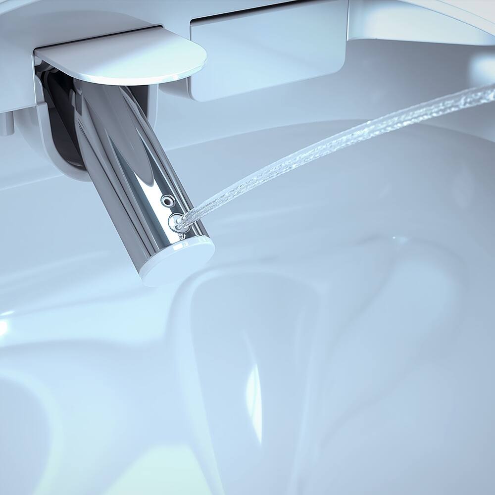 Alt View 12. Bio Bidet - Bio Bidet by Bemis - Discovery DLS Bidet Toilet Seat - Elongated - White.