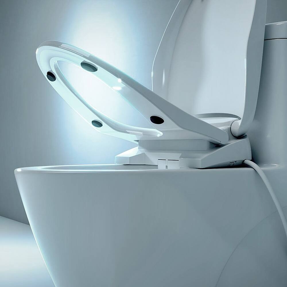 Alt View 15. Bio Bidet - Bio Bidet by Bemis - Discovery DLS Bidet Toilet Seat - Elongated - White.