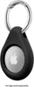 Left. Insignia™ - Key Ring Case for Apple AirTag - Black.