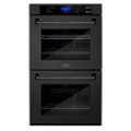 ZLINE - 30" Professional Double Wall Oven with Self Clean and True Convection - Black Stainless Steel