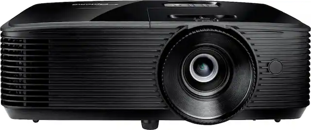 Front. Optoma - H190X Affordable Home & Outdoor Movie Projector HD Ready 720p + 1080p Support, 3900 Lumens, 3D-Compatibility - Black.