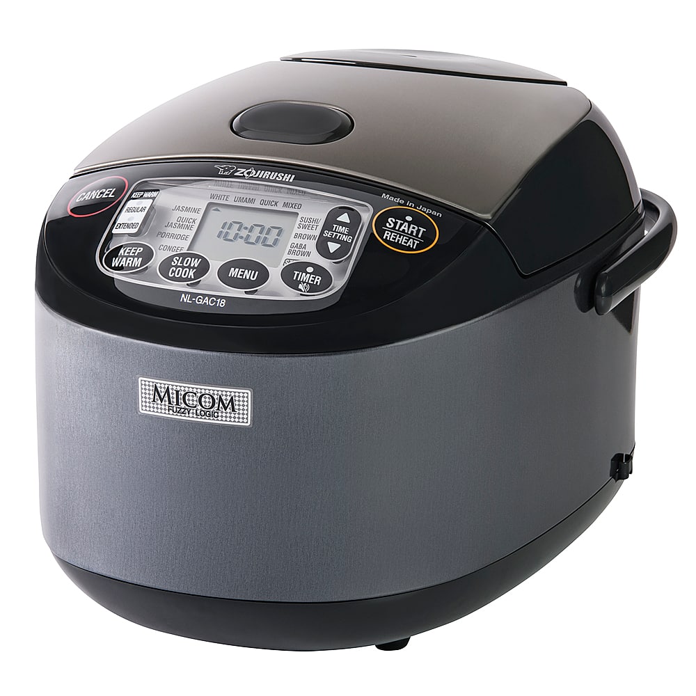 Zojirushi – 10 Cup Umami Micom Rice Cooker & Warmer – Metallic Black Sansujyuku sansujyuku.com