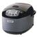 Angle. Zojirushi - 10 Cup Umami Micom Rice Cooker & Warmer - Metallic Black.