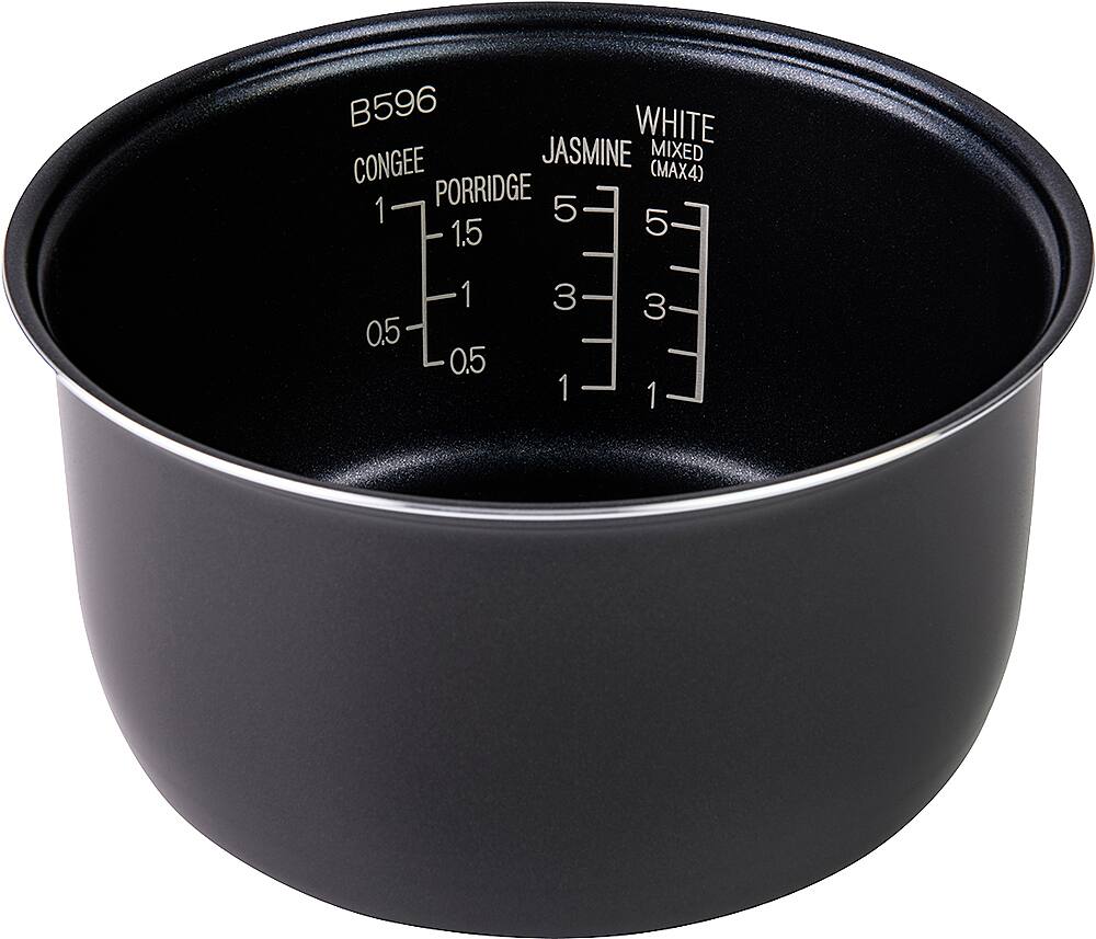 Alt View 13. Zojirushi - 10 Cup Umami Micom Rice Cooker & Warmer - Metallic Black.