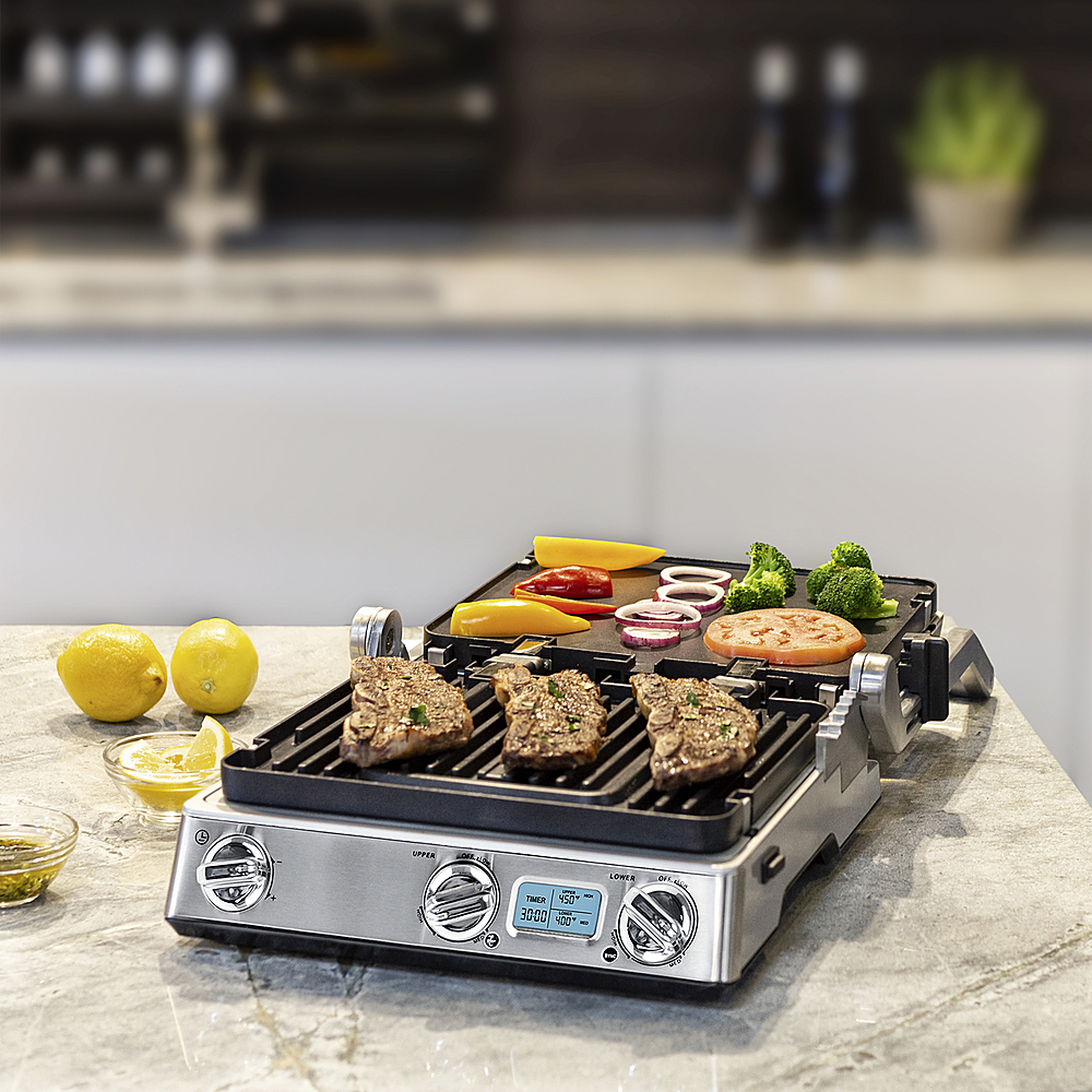 Kalorik® Multi-Purpose Waffle, Grill and Sandwich Maker, Stainless