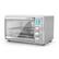 Angle. Black+Decker - Crisp ‘N Bake 8-Slice Air Fry Countertop Oven - Sainless Steel.