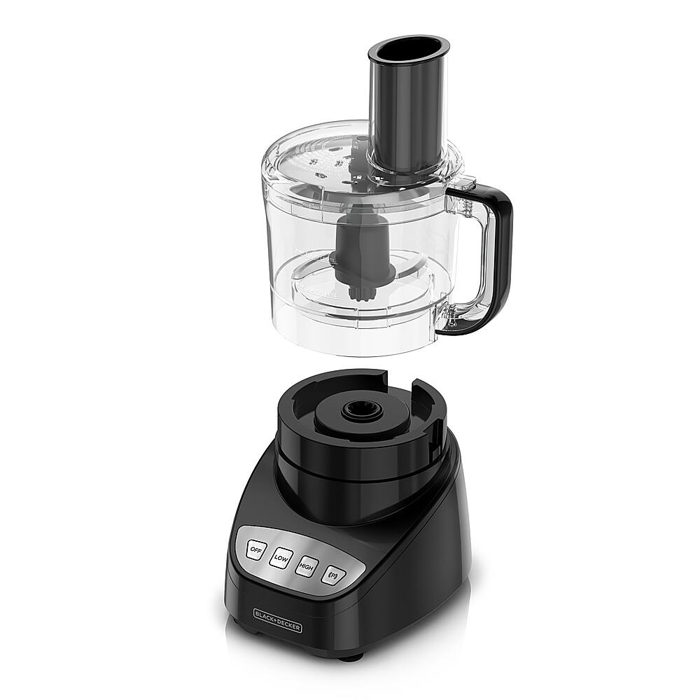 Customer Reviews: Black+Decker Easy Assembly 8-Cup Food Processor Black ...