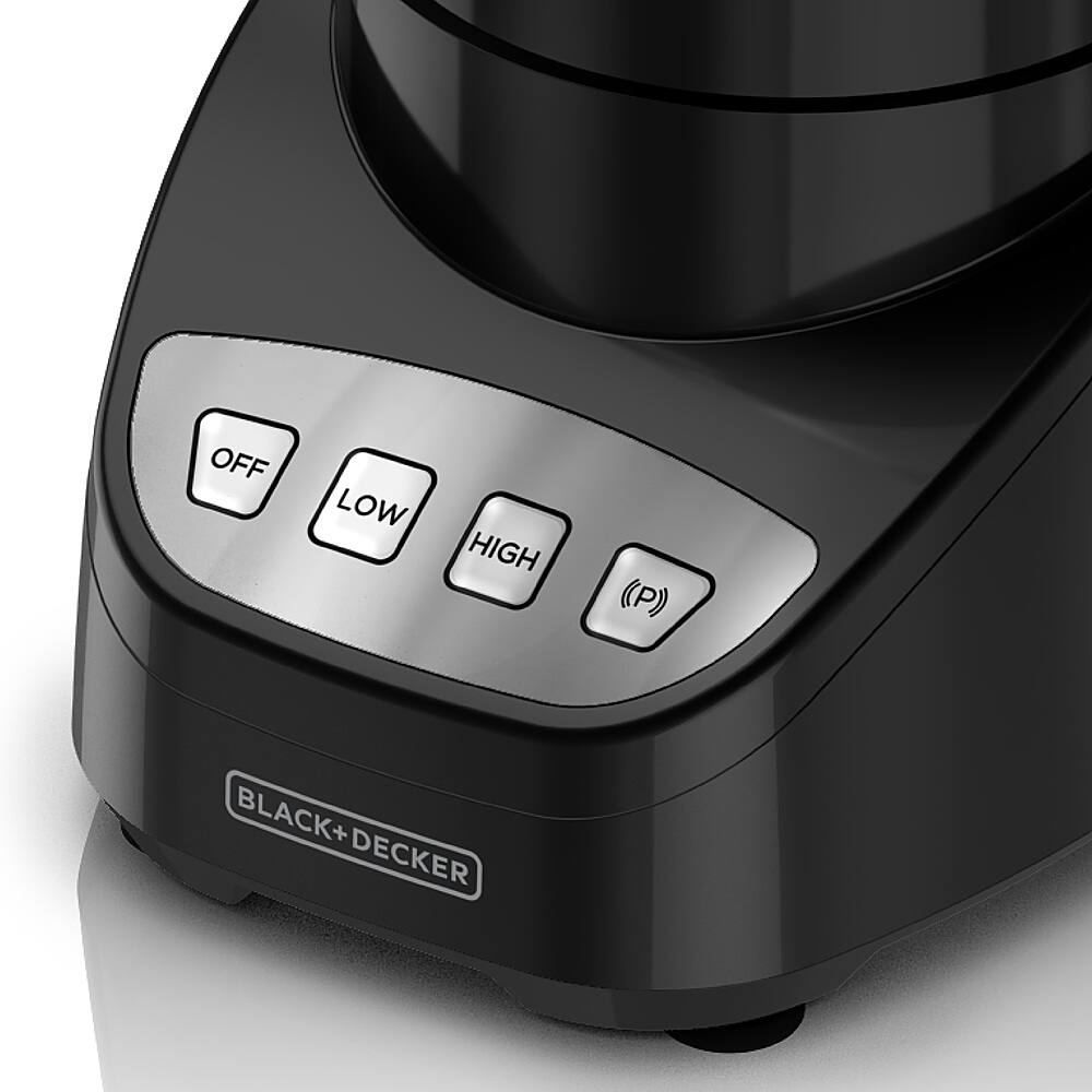 Alt View 15. Black+Decker - Easy Assembly 8-Cup Food Processor - Black.