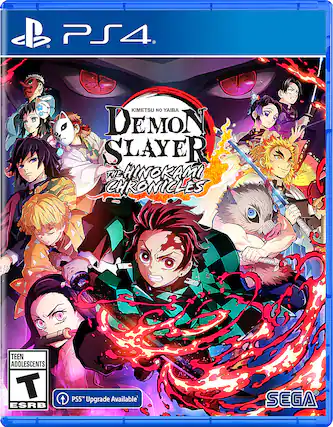 Front. SEGA - Demon Slayer - Kimetsu no Yaiba - The Hinokami Chronicles. - T (Teen 13+)
