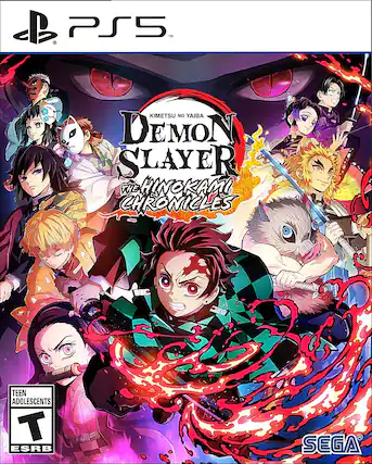Front. SEGA - Demon Slayer - Kimetsu no Yaiba - The Hinokami Chronicles. - T (Teen 13+)