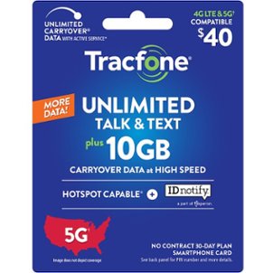 Tracfone - $40 Smartphone 8GB Plan (Email Delivery) [Digital]