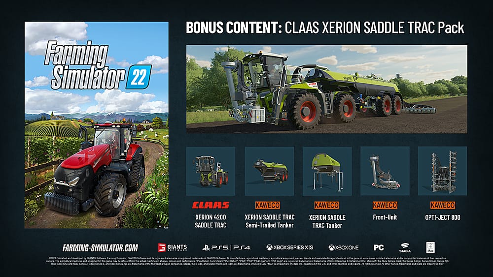 Best Buy: Farming Simulator 22 Standard Edition Xbox One, Xbox Series X