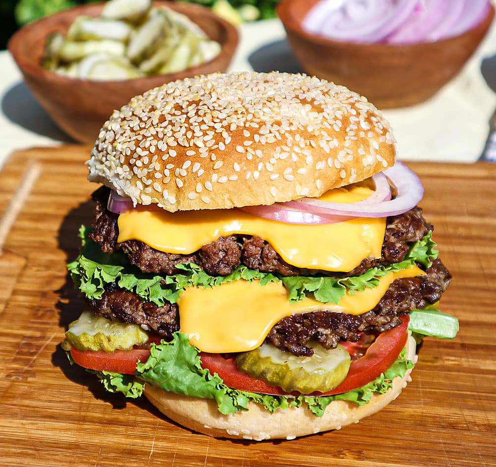 Smashed Cheeseburgers, Pit Boss Grills Beef Recipe