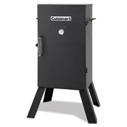 Cuisinart - 30" Electric Smoker - Black - Front_Zoom