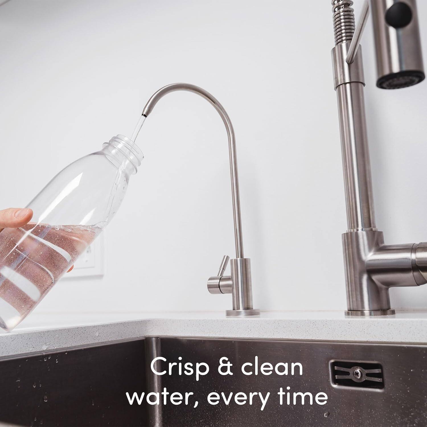 Crisp & clean water, every time