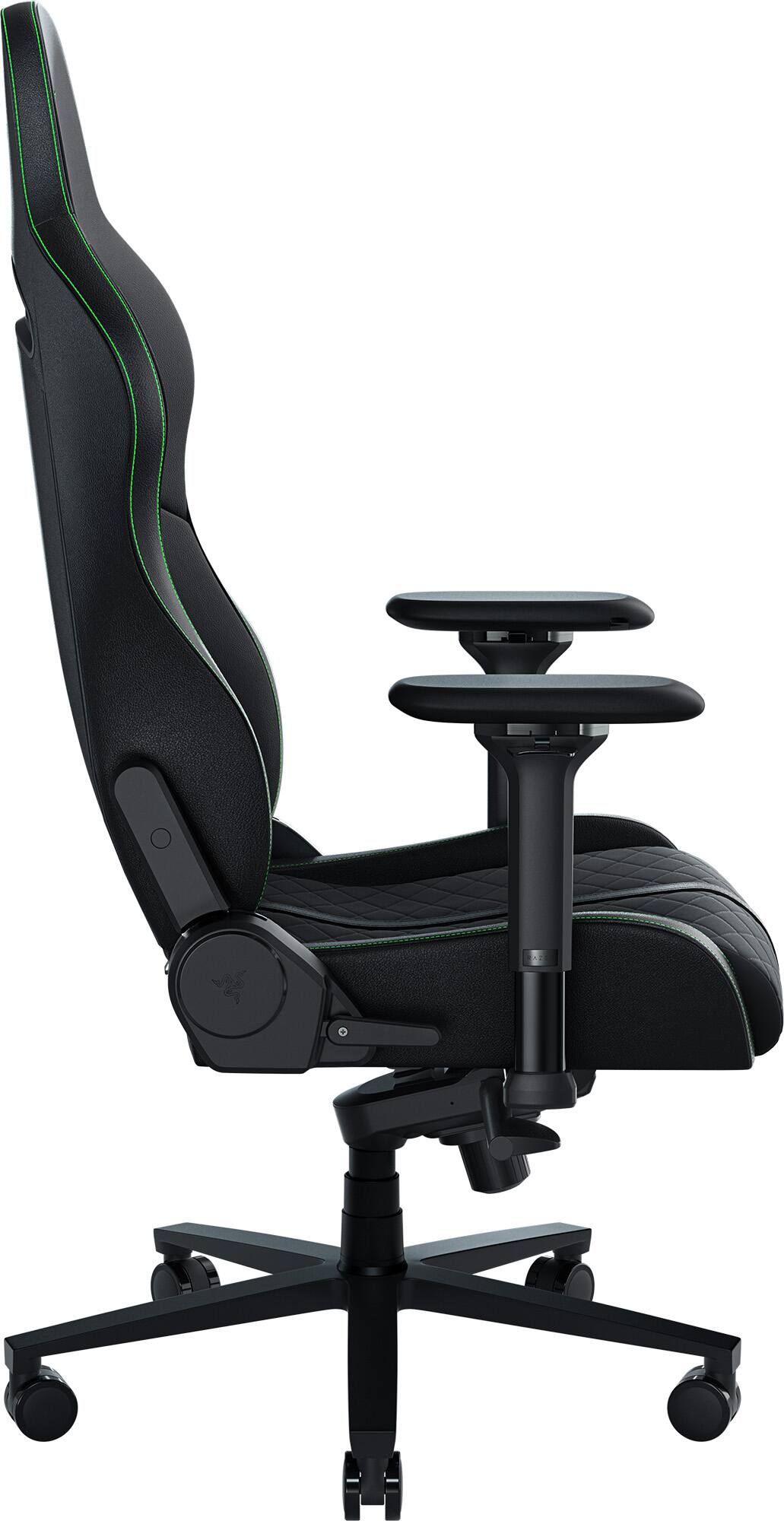 Alt View 17. Razer - Enki Gaming Chair with Synthetic Leather for All-Day Comfort - Black/Green.