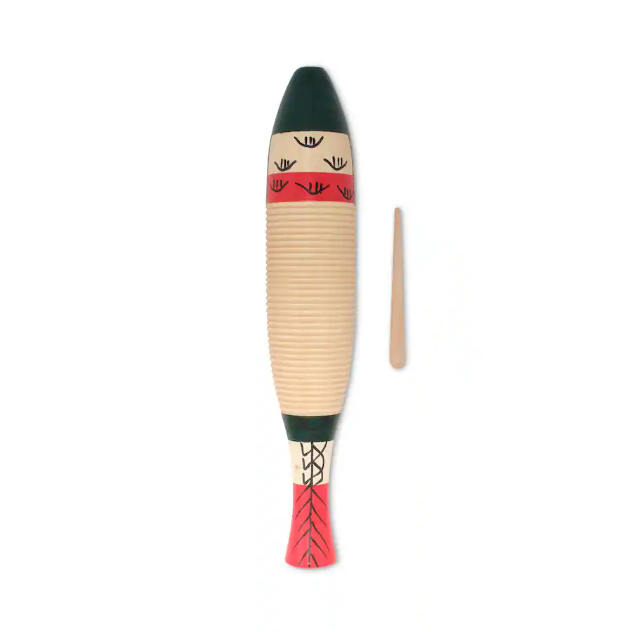 Guiro Rasp Instrument CP Fish Style Guiro 16