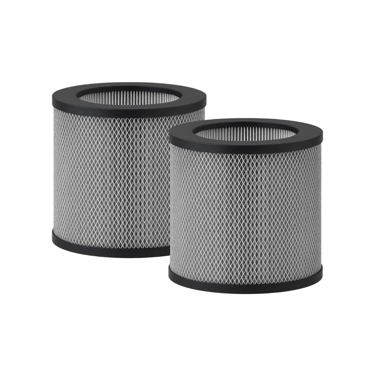 Nispira - 3 in 1 True HEPA Activated Carbon Filter for Bissell MYair Personal Air Purifier 2780A 2780 27809 2 Pack