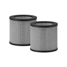 Nispira - 3 in 1 True HEPA Activated Carbon Filter for Bissell MYair Personal Air Purifier 2780A 2780 27809 2 Pack
