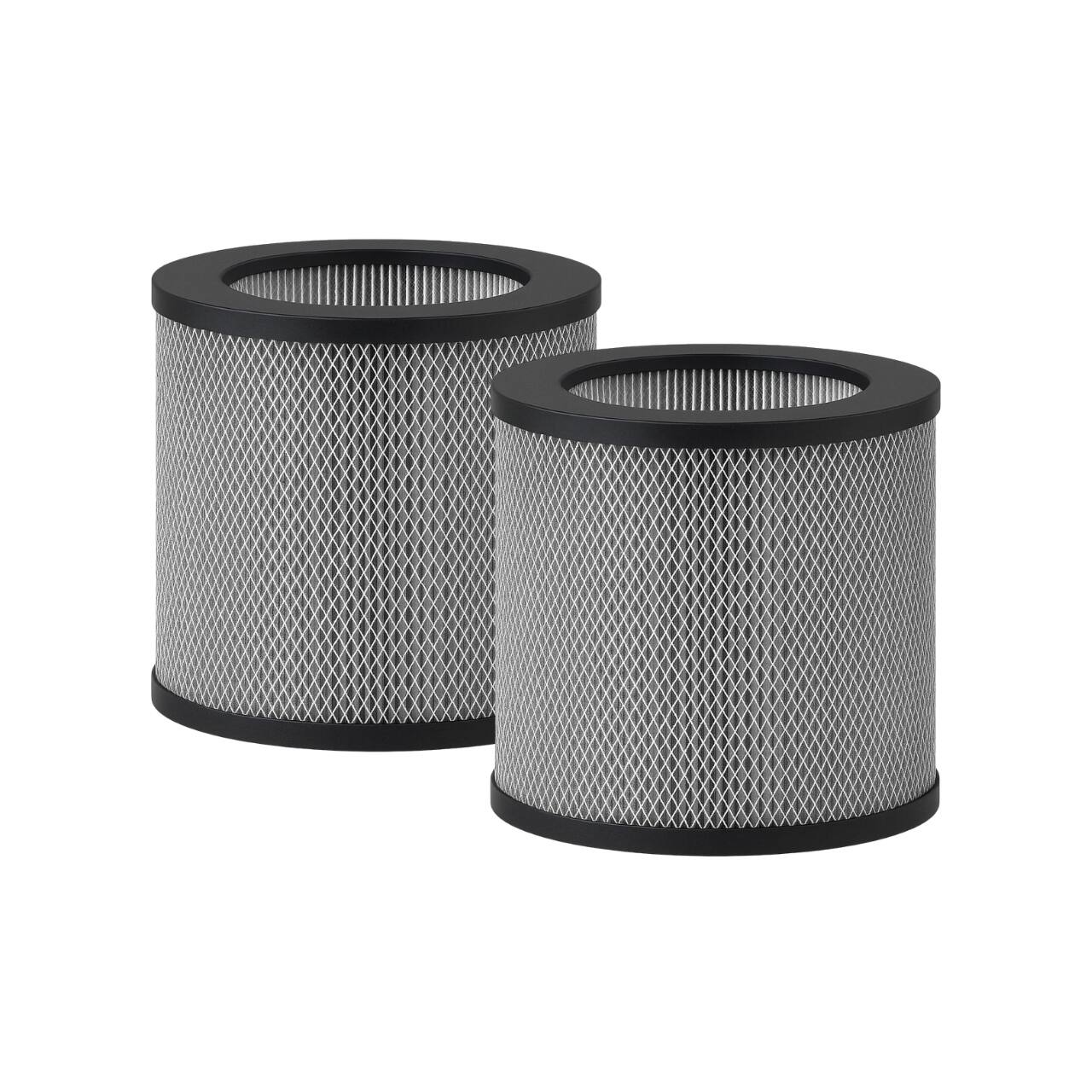 Front. Nispira - Nispira 3 in 1 True HEPA Activated Carbon Filter for Bissell MYair Personal Air Purifier 2780A 2780 27809 2 Pack.