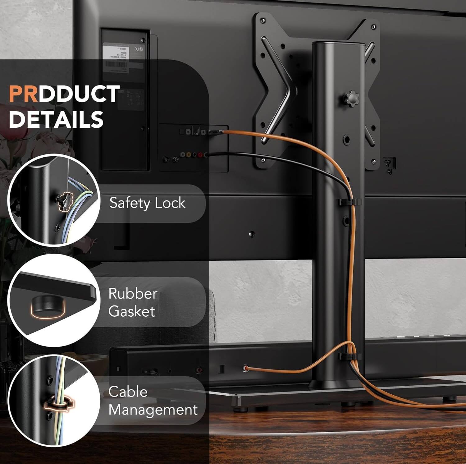 PRODUCT DETAILS

- Safety Lock
- Rubber Gasket
- Cable Management