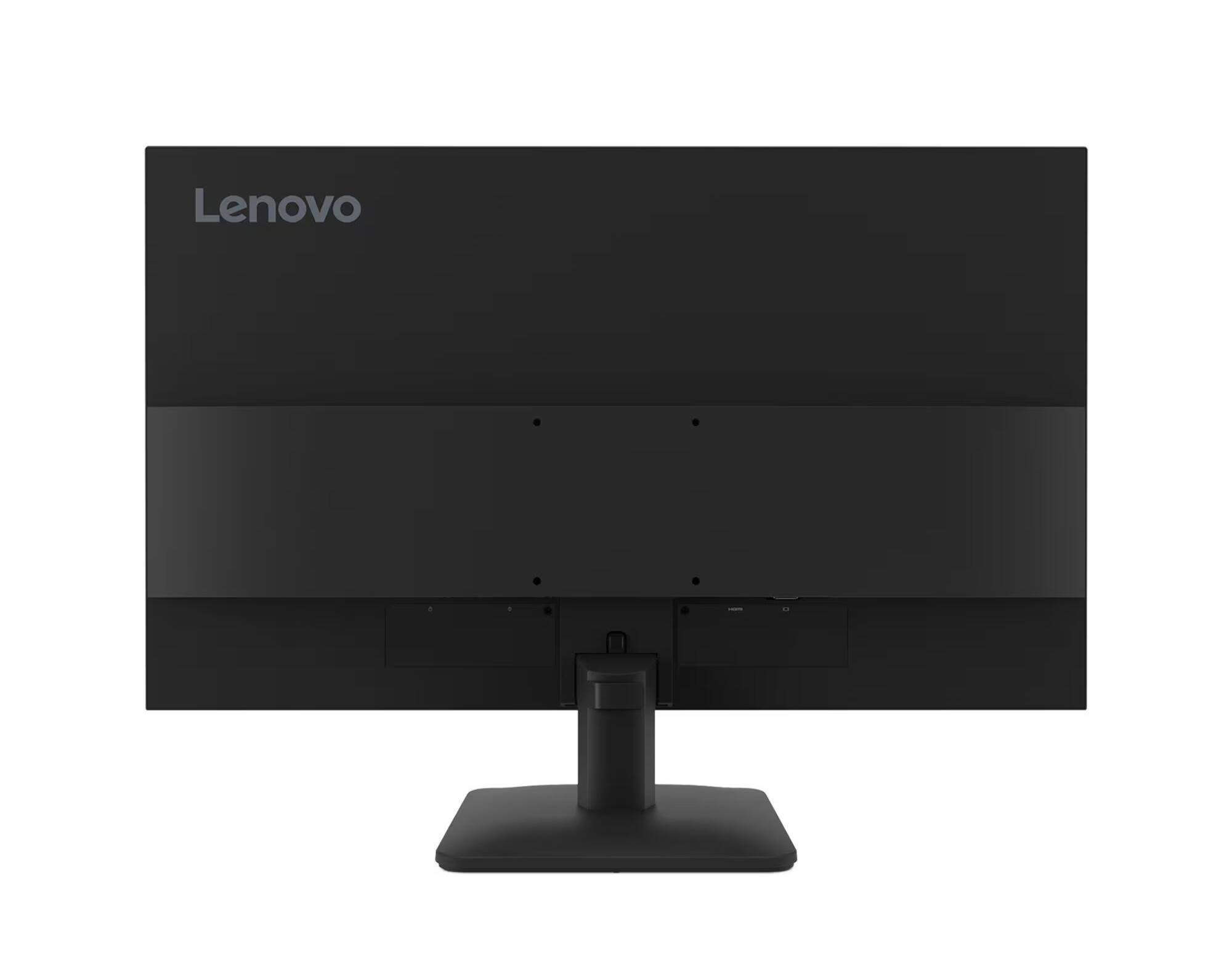 Alt View 3. Lenovo - ThinkVision 27" FHD IPS Monitor, 4ms Response Time, Anti-Glare, Flicker-Free, HDMI 2-Pack w/DKZ Hub & Dual Arms - Black.
