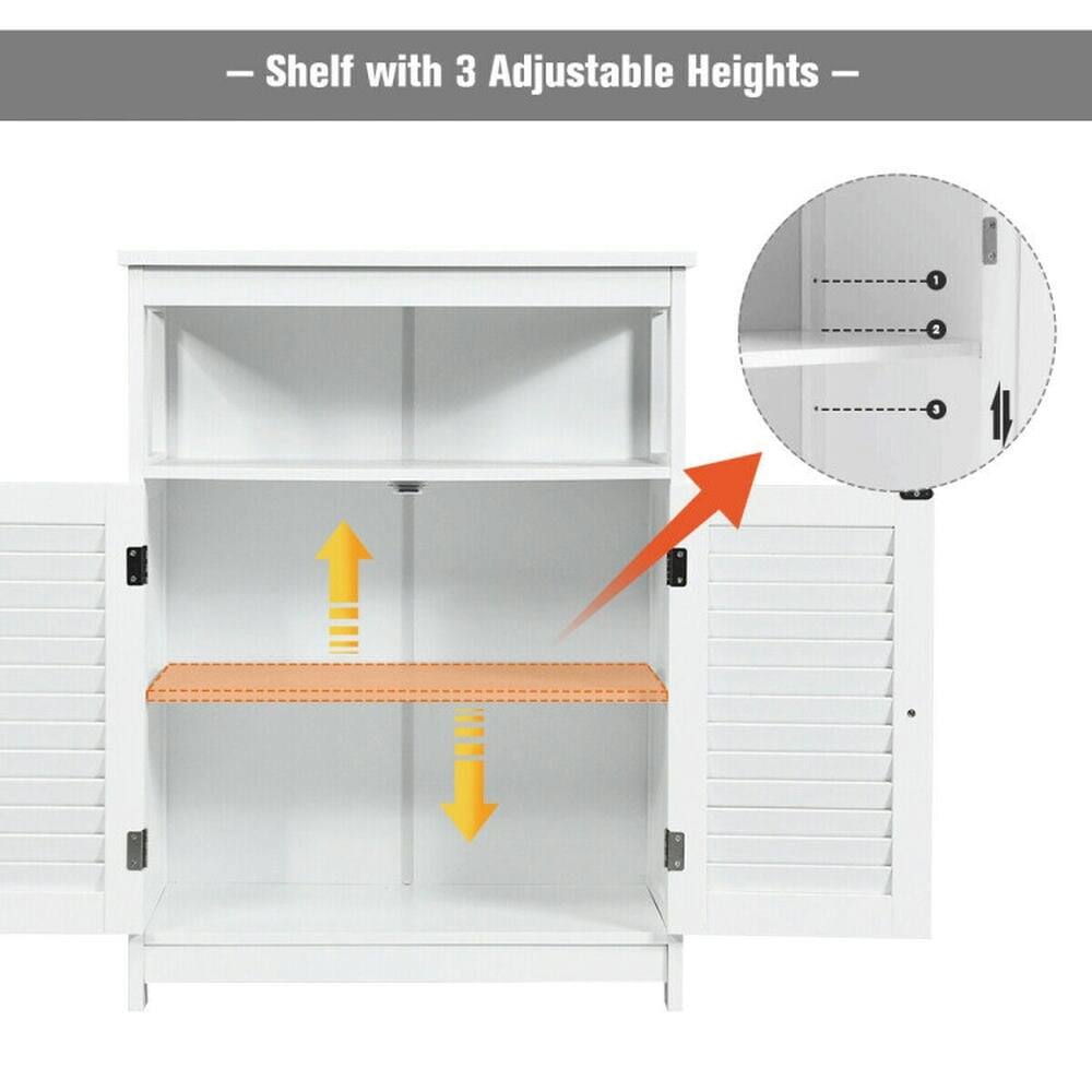 Shelf with 3 Adjustable Heights