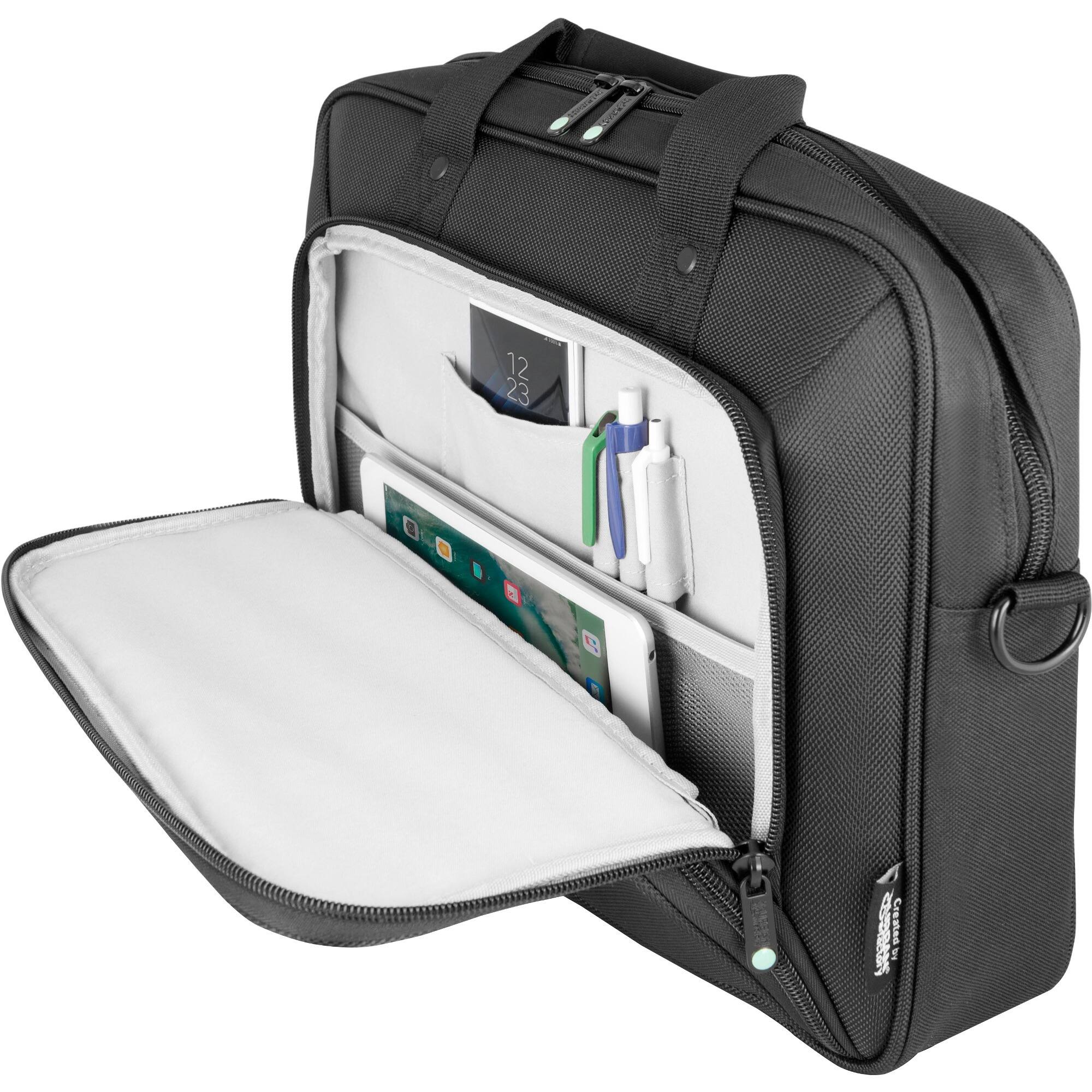 Alt View 1. Urban Factory - Urban Factory MIXEE MTC12UF Carrying Case for 12.9" Notebook - Black - Drop Resistant, Abrasion Resistant Interior - Black.