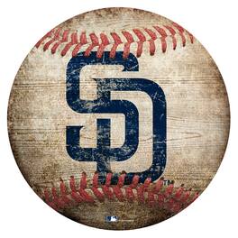Fan Creations - San Diego Padres 12'' x 12'' Baseball Sign - Multicolor