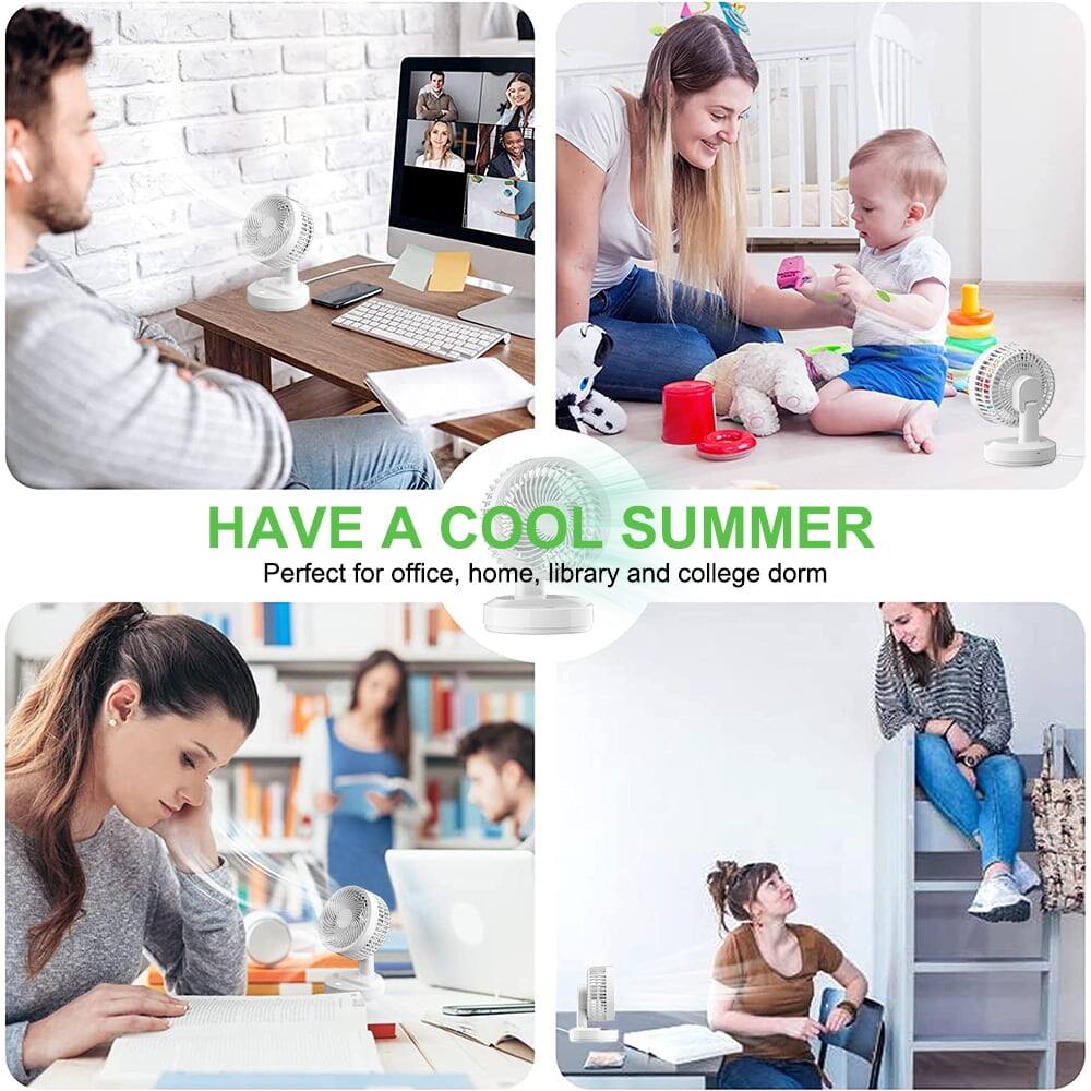 HAVE A COOL SUMMER  
Perfect for office, home, library and college dorm