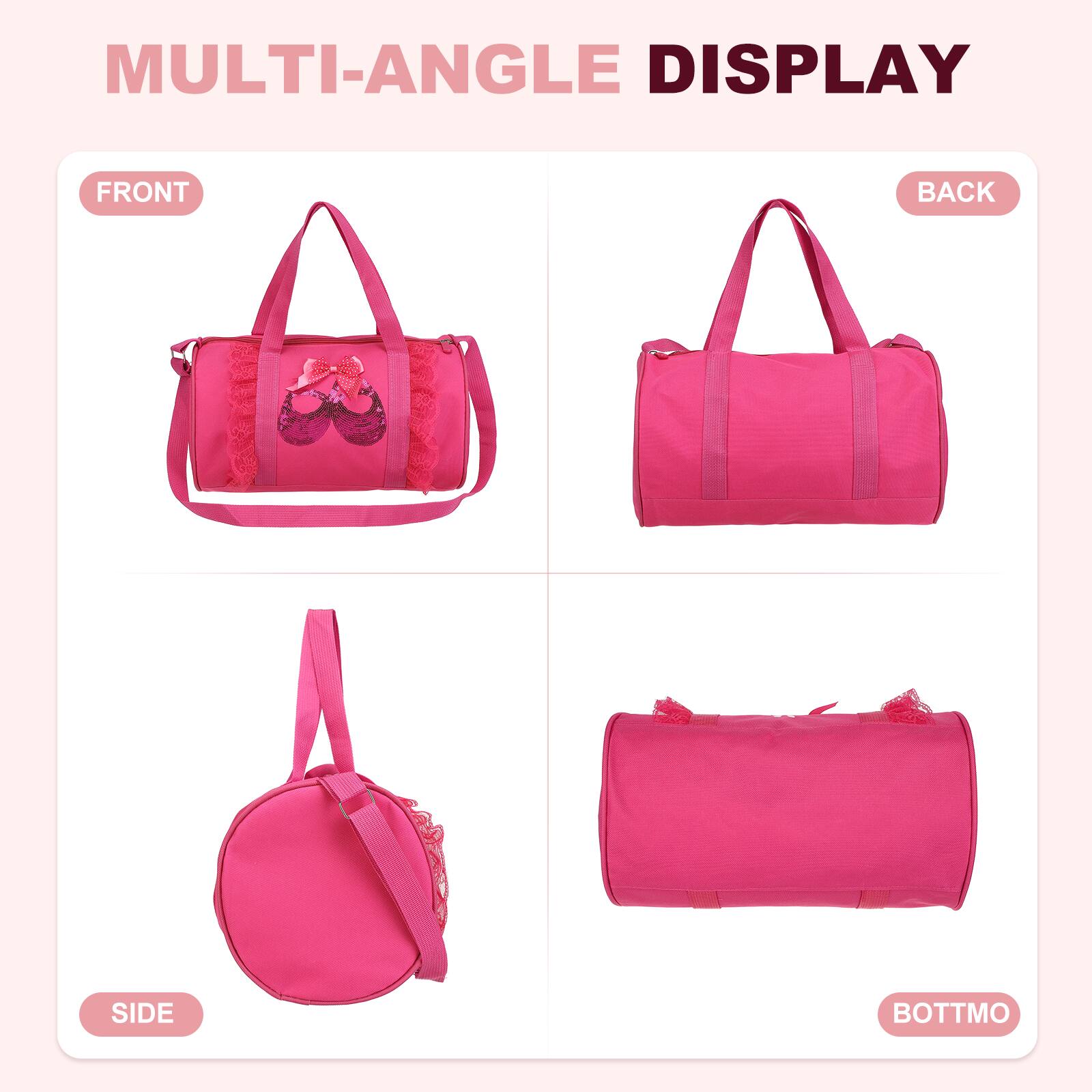 MULTI-ANGLE DISPLAY  
FRONT BACK SIDE BOTTOM